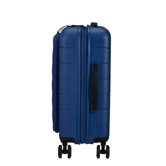 Valiza American Turister NOVASTREAM pe 4 roti 55/20 TSA EXP smart albastru inchis