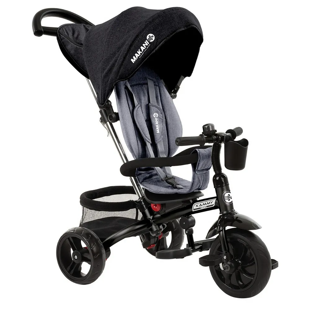 Bicicletă cu trei roți Kikka Boo Xammy, Negru