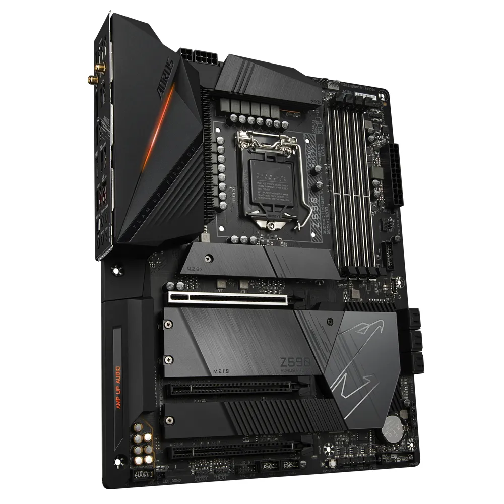 Материнская плата Gigabyte Z590 AORUS PRO AX, LGA1200, Intel Z590, ATX