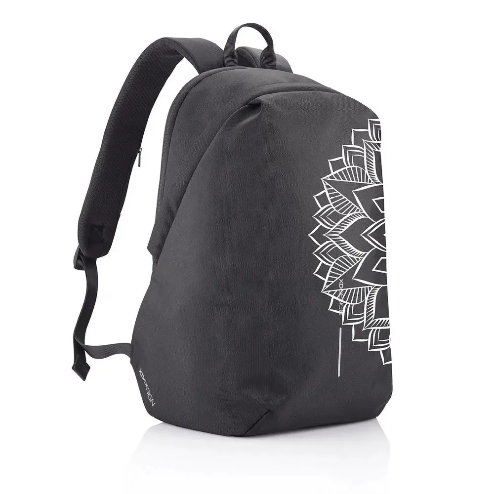 Rucsac zilnic Bobby Soft Art, 15.6", Textil, Negru