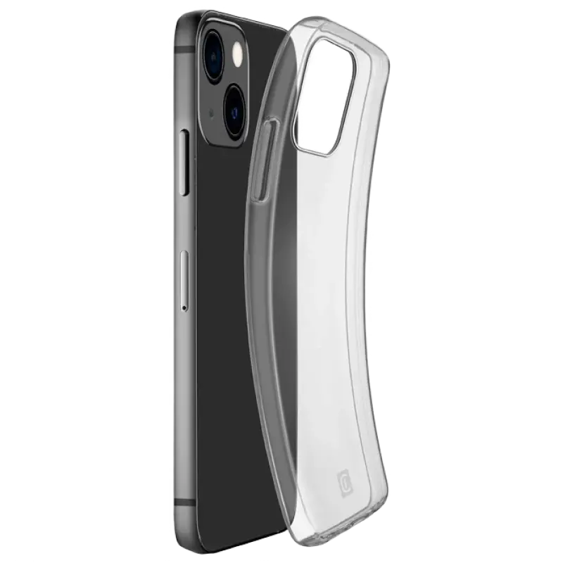 Husă Cellularline Fine - iPhone 13 mini, Transparent