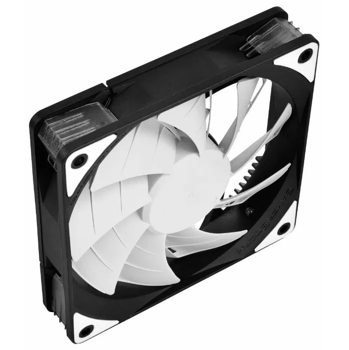 Ventilator PC Deepcool TF120S White, 120 mm