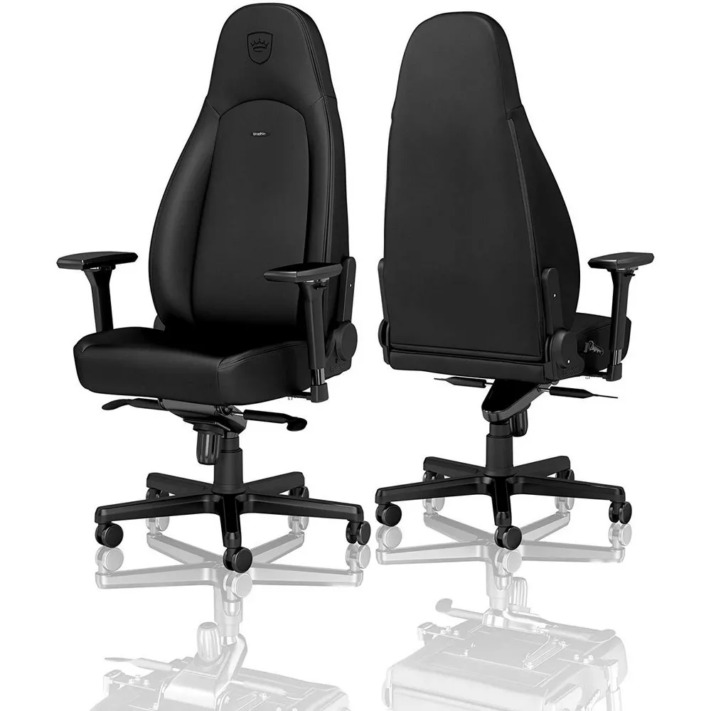 Scaun Gaming Noblechairs Icon, Vinil, Negru
