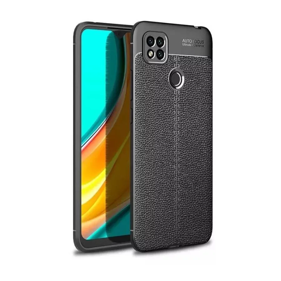 Чехол Xcover RedMi 9C - Leather, Чёрный