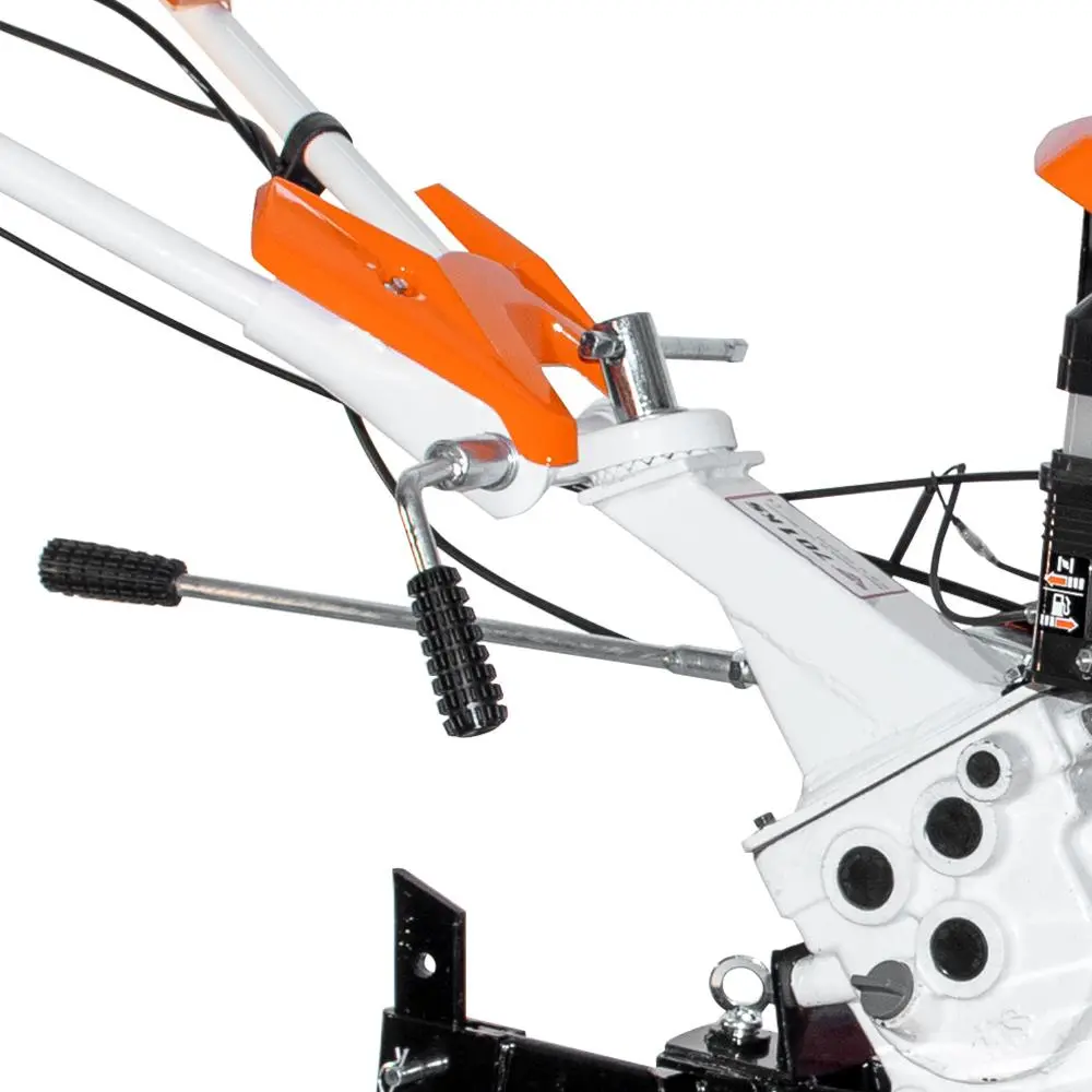 Motocultor Ruris 701KS + roti cauciuc 4.00-8 + plug reversibil rev1 + roti metalice 400 fara manicot