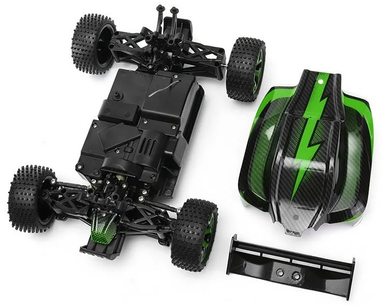 Jucărie cu telecomandă Crazon High Speed Off-Road Car, 1:18, Verde (17GS06B)