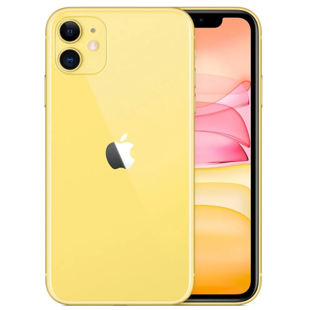 Smartphone Apple iPhone 11, 128GB/4GB, Galben
