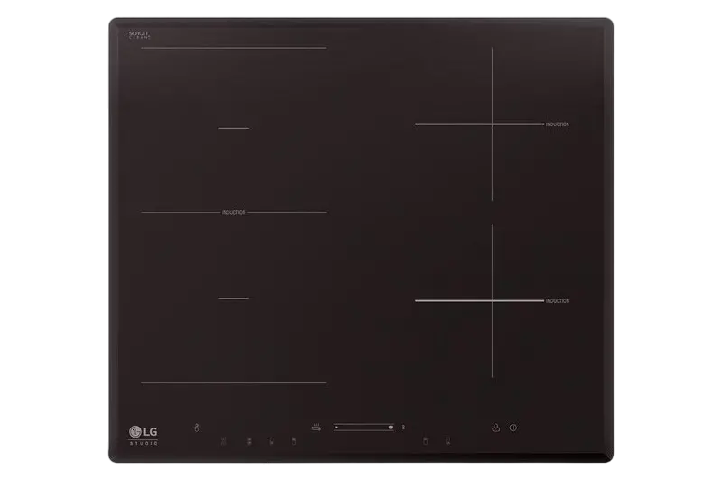 Plită cu inducție LG HU642VH, Negru