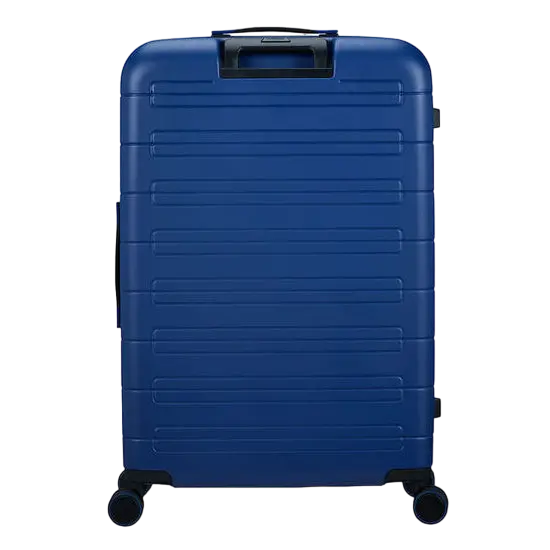 Valiza American Turister NOVASTREAM pe 4 roti 77/28 TSA EXP albastru inchis