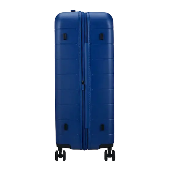 Valiza American Turister NOVASTREAM pe 4 roti 77/28 TSA EXP albastru inchis