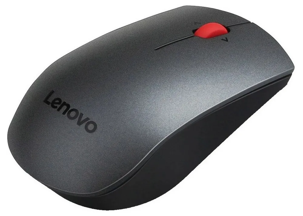 Беcпроводная мышь Lenovo Professional Laser Mouse, Серый