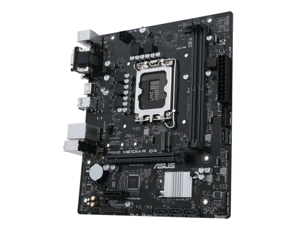 Placă de bază ASUS PRIME H610M-R D4-SI, LGA1700, Intel H610, Micro-ATX