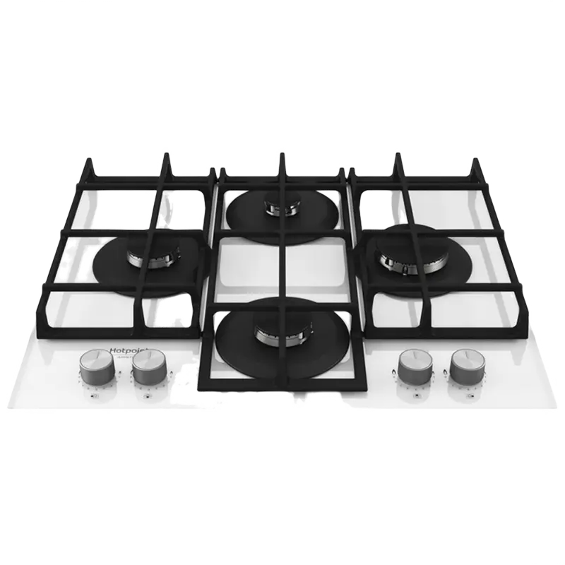 Газовая варочная панель Hotpoint-Ariston HAGS 61F/WH, Белый