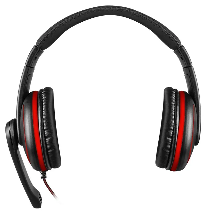 Gaming Headset SVEN AP-G007MV, 40mm drivers, 20-20000Hz, 32 Ohm, 108dB, 210g., 3.5mm, Black/Red
