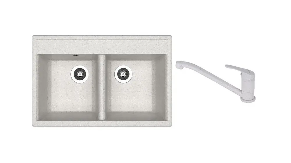 НАБОР мойка Dr Gans Astra 780 + SanDonna F 1066 серый