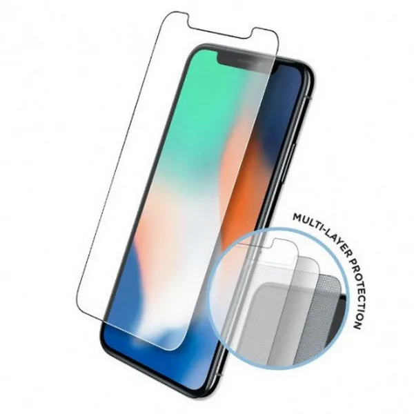 Защитное стекло Eiger iPhone 11 Pro Max/XS Max Tri Flex SP, Чёрный