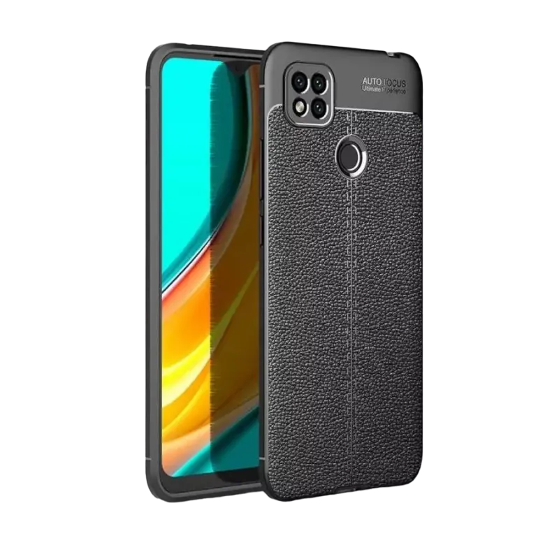 Чехол Xcover RedMi 9C - Leather, Чёрный