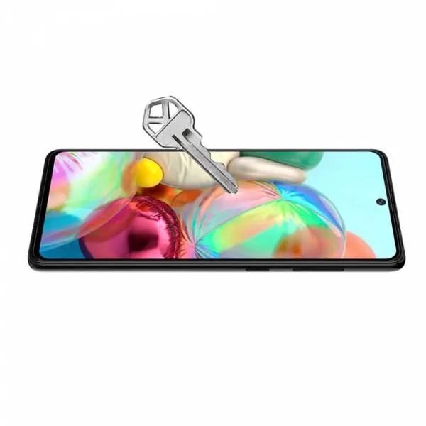 Защитное стекло Nillkin Galaxy  A72 - Tempered Glass CP+ pro, Чёрный
