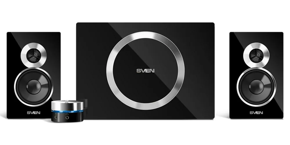 Boxe pentru calculator 2.1 SVEN MS-1095, Negru