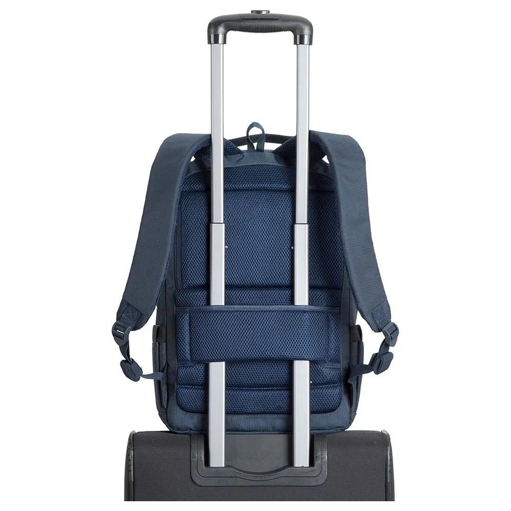 Rucsac pentru Laptop RivaCase Tegel, 17.3", Polyester, Albastru închis