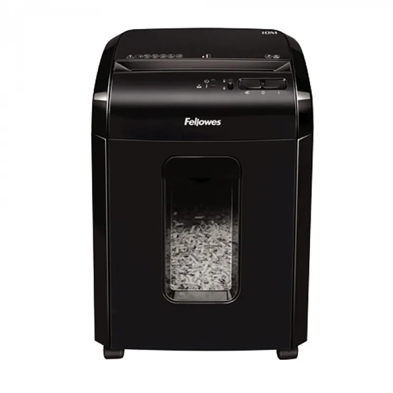Fellowes  Powershred® LX201 Black, DIN Level P-5, Cross4х12mm, Capacity 12sheets, Vol.22 lit Staples