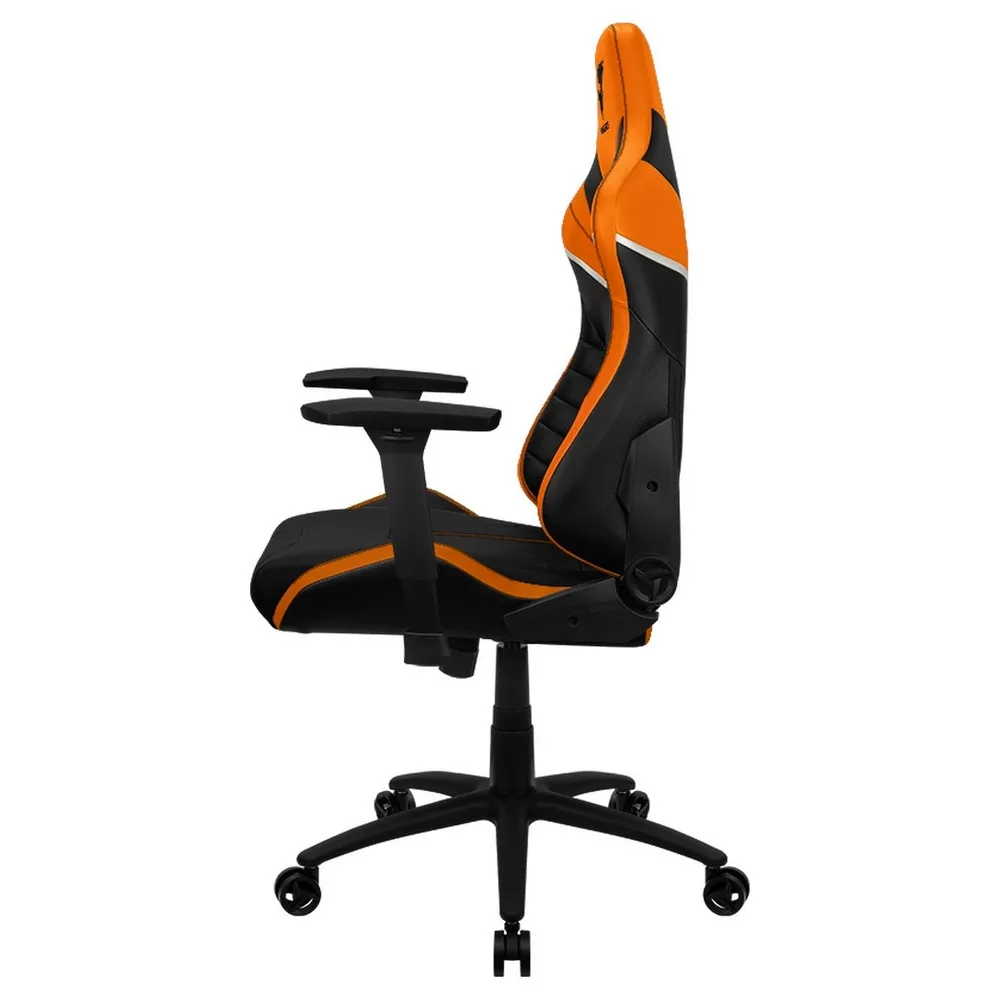 Scaun Gaming ThunderX3 TC5, PU Piele, Negru/Portocaliu