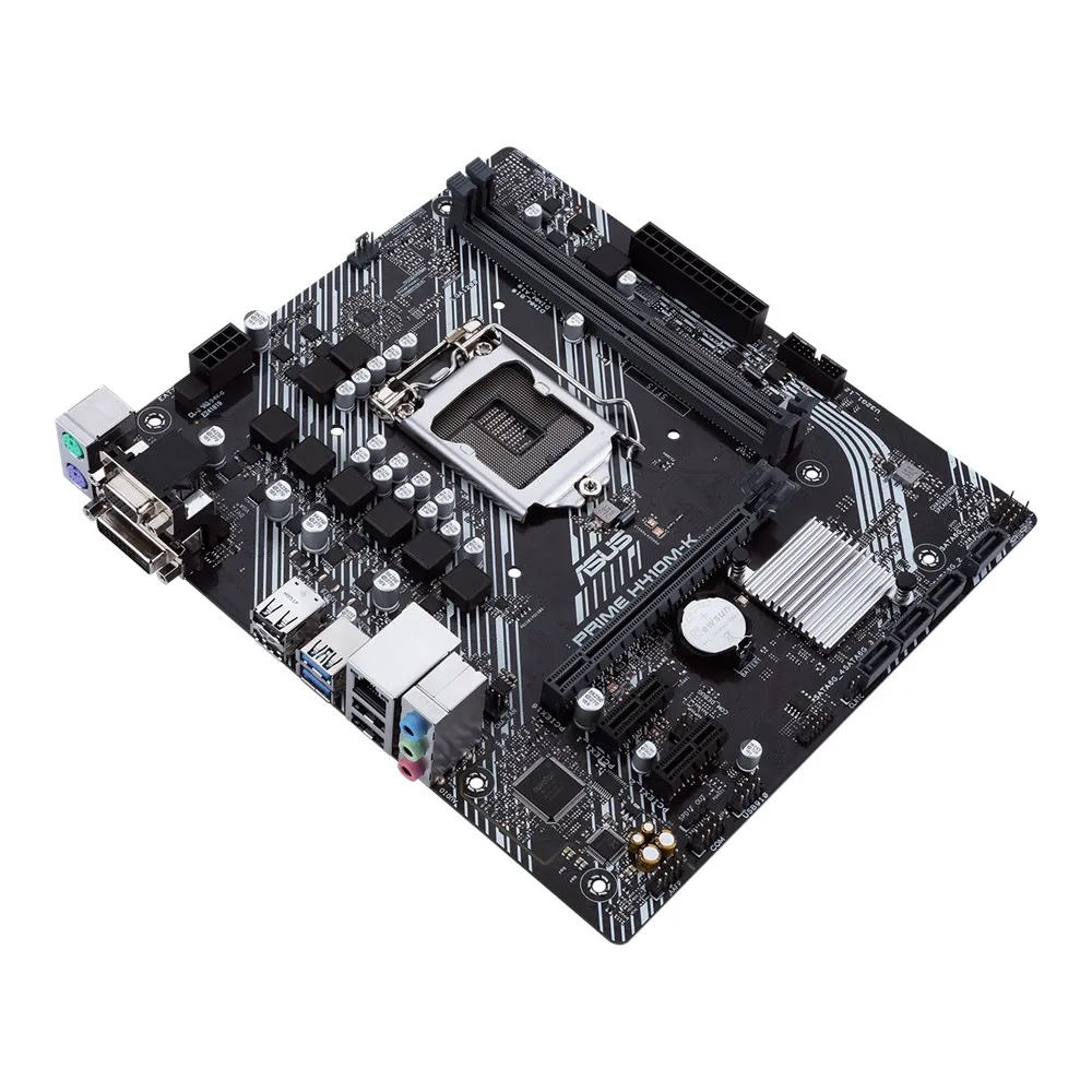 Материнская плата ASUS PRIME H410M-K, LGA1200, Intel H410, Micro-ATX
