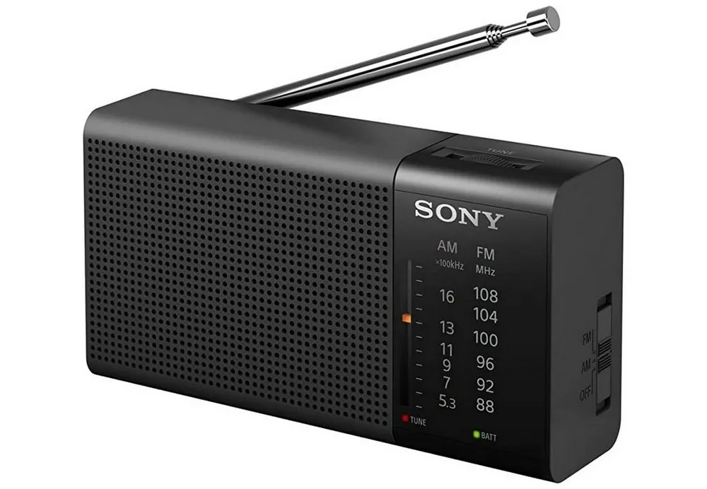 SONY ICF-P37, Portable Radio,Black