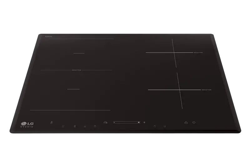 Plită cu inducție LG HU642VH, Negru