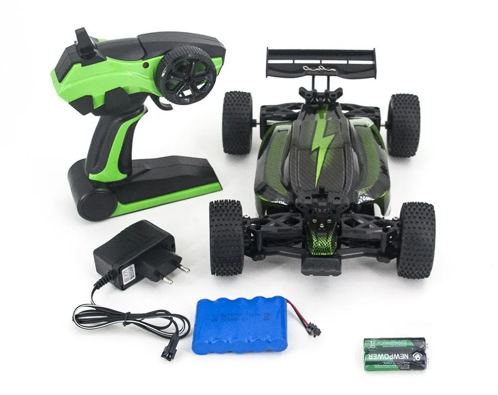 Jucărie cu telecomandă Crazon High Speed Off-Road Car, 1:18, Verde (17GS06B)