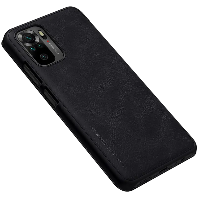 Husă tip carte Nillkin RedMi Note 10, Qin LC, Negru