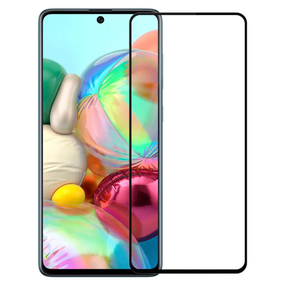 Защитное стекло Nillkin Galaxy  A72 - Tempered Glass CP+ pro, Чёрный