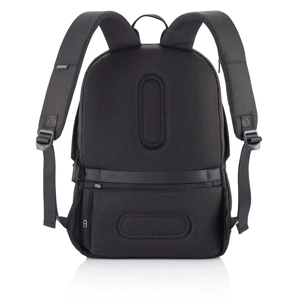 Rucsac zilnic Bobby Soft Art, 15.6", Textil, Negru