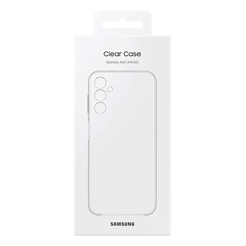Husă Samsung Clear Case Galaxy A14, Transparent
