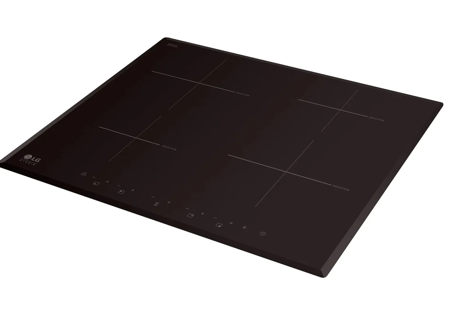 Plită cu inducție LG HU642VH, Negru