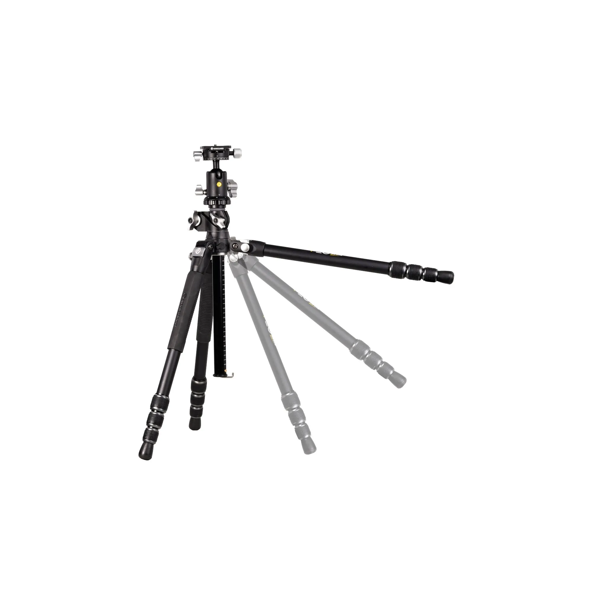 Trepied/Monopod Vanguard VEO3T+ 264AB, Cap cu bilă cu două axe, Negru