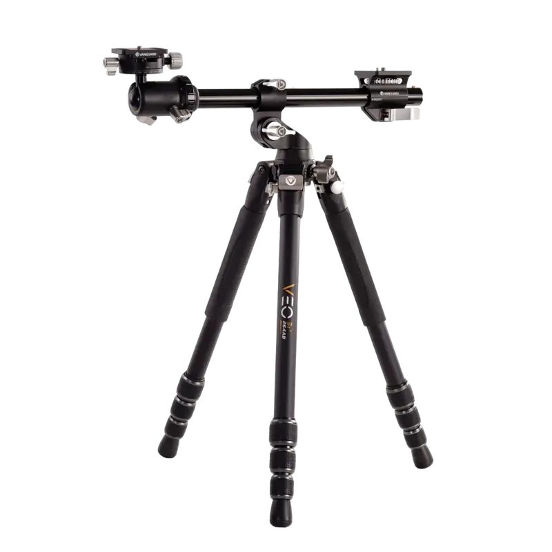 Trepied/Monopod Vanguard VEO3T+ 264AB, Cap cu bilă cu două axe, Negru