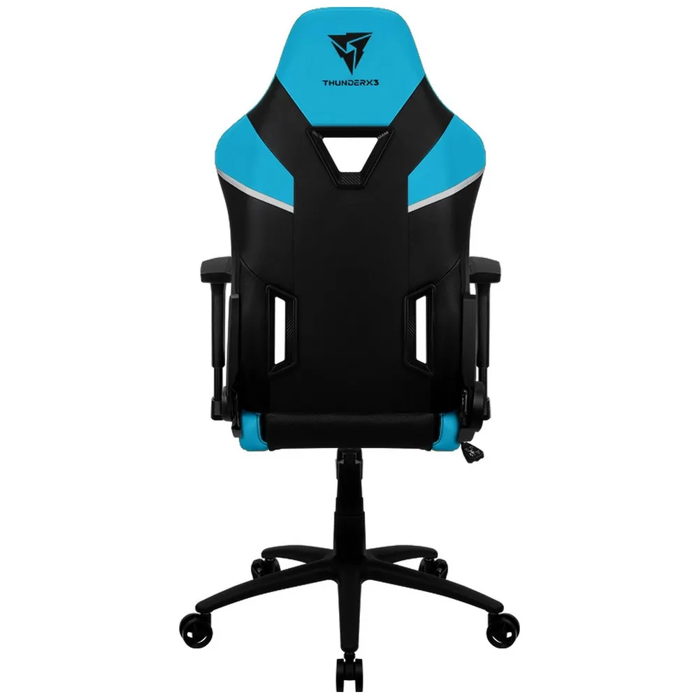 Scaun Gaming ThunderX3 TC5, PU Piele, Negru/Albastru