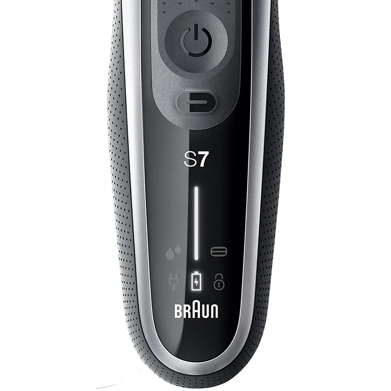 Электробритва мужская Braun 71-S7200cc, Серебристый