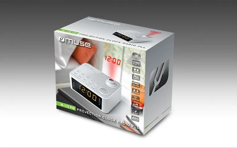 Портативное радио MUSE M-175 WI, Чёрный