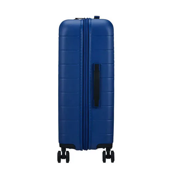 Valiza American Turister NOVASTREAM pe 4 roti 67/24 TSA EXP albastru inchis