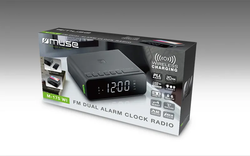 Портативное радио MUSE M-175 WI, Чёрный