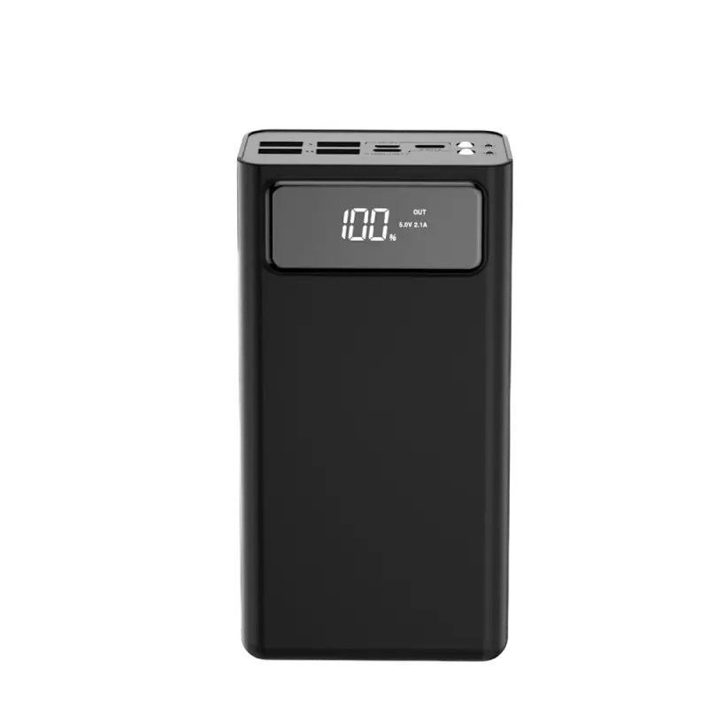 Power Bank XO 50000 mAh with digital display, PR125 Black (3input 4 output)