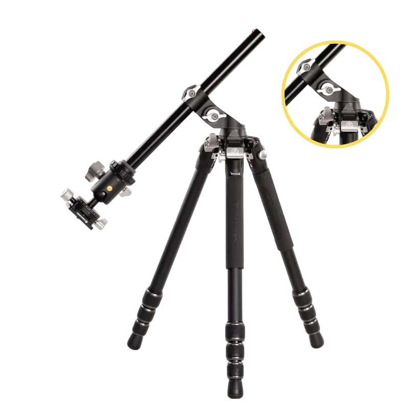 Trepied/Monopod Vanguard VEO3T+ 264AB, Cap cu bilă cu două axe, Negru