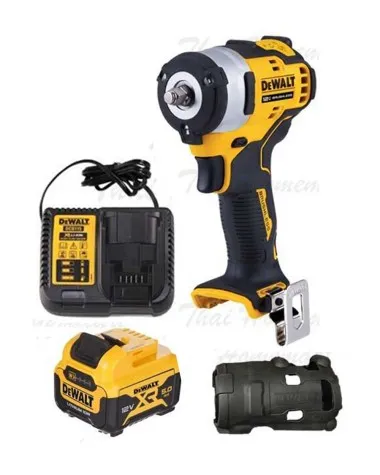 Аккумуляторный ударный гайковерт DCF901P1G