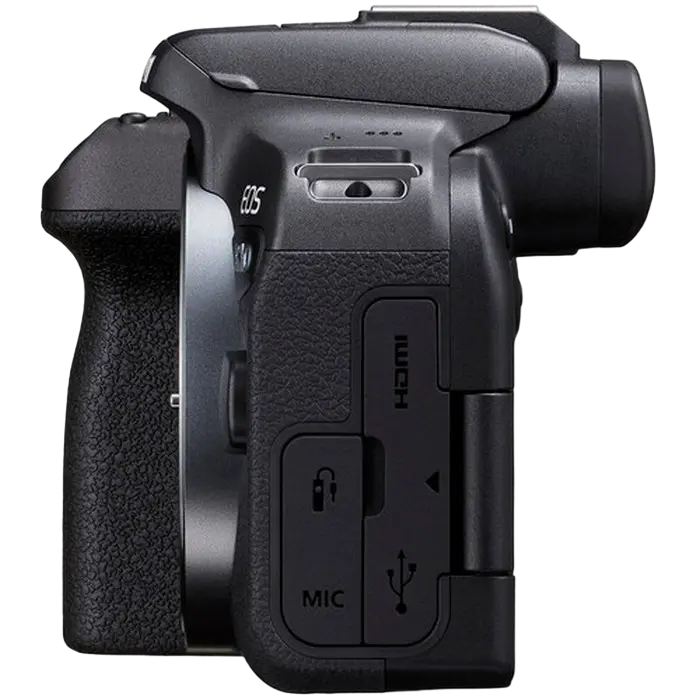 Aparat Foto Mirrorless Canon EOS R10 & RF-S 18-45mm f/4.5-6.3 IS STM KIT, Negru