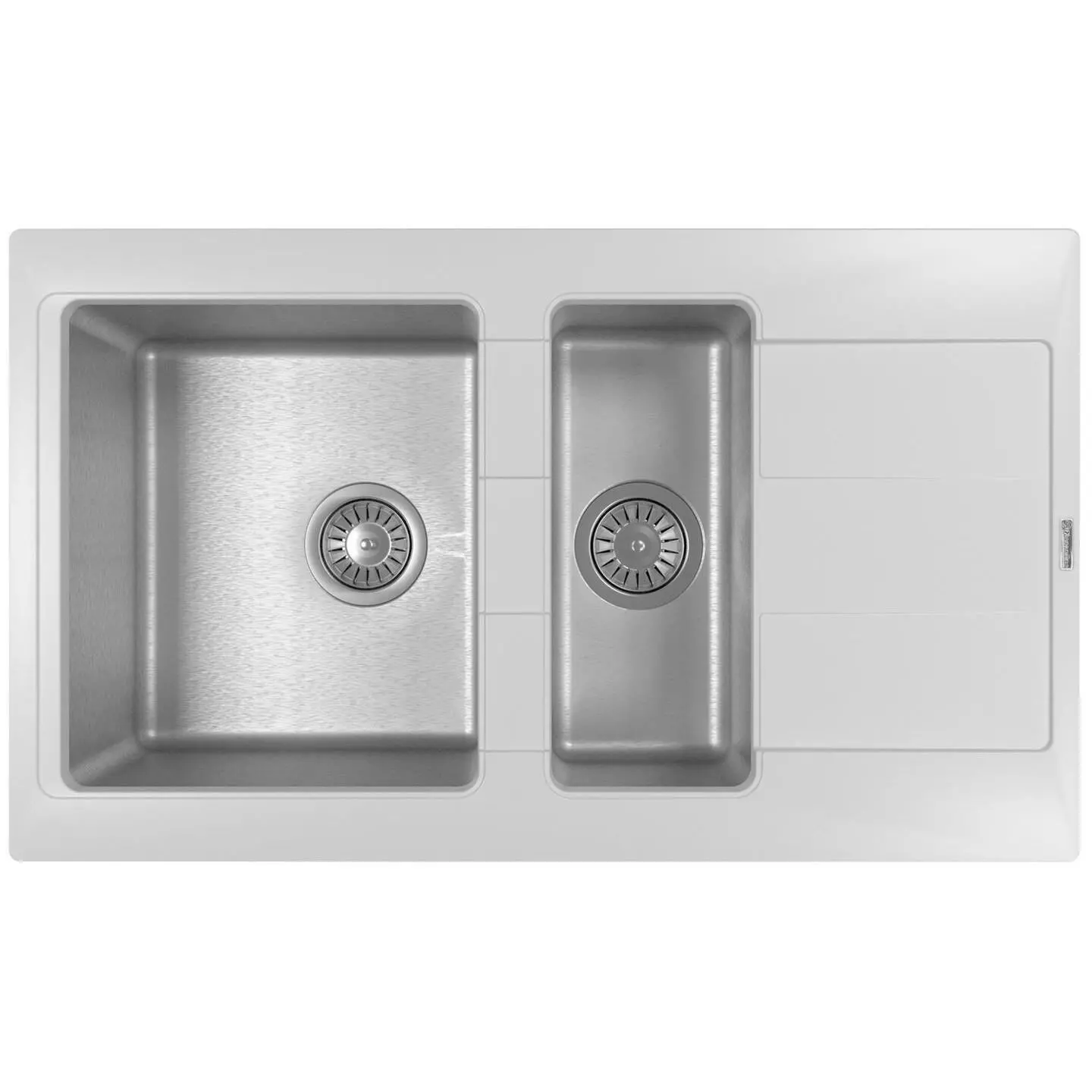 Кухонная мойка из кварца/нержав. Florentina-COMBI 860K Jasmin