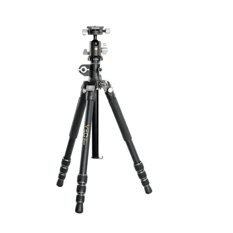Trepied/Monopod Vanguard VEO3T+ 264AB, Cap cu bilă cu două axe, Negru