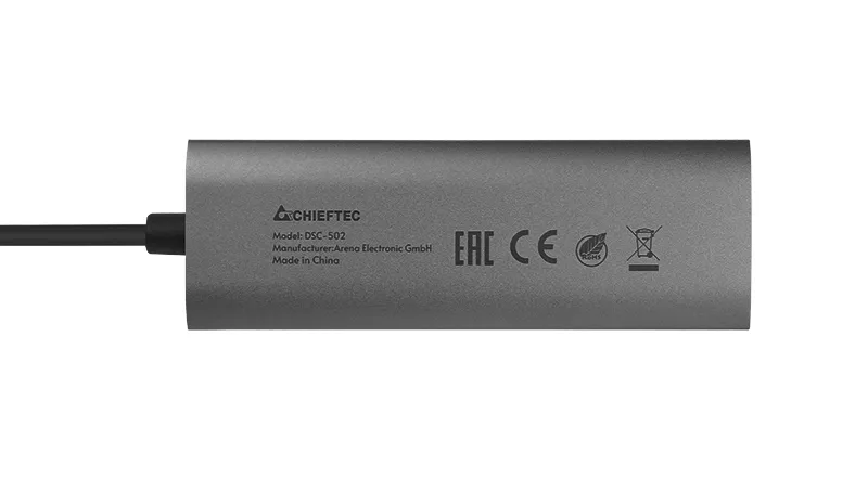 Stație Docking Chieftec DSC-502, Gri