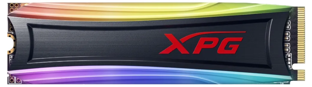 Накопитель SSD ADATA XPG GAMMIX S40G RGB, 256Гб, AS40G-256GT-C